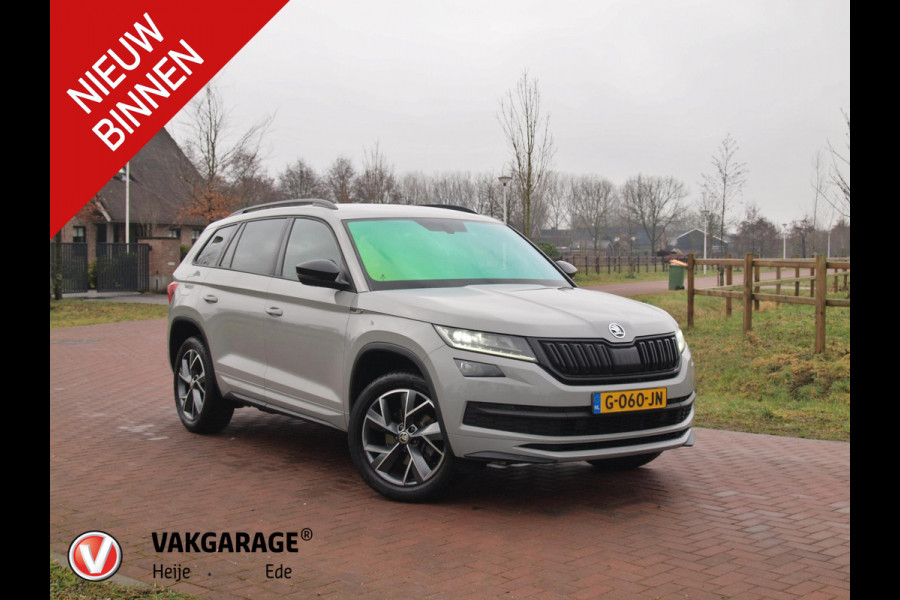 Škoda Kodiaq 1.5 TSI Sportline Business 7p. |  DSG | 7 Persoons | Trekhaak | Camera | Sfeerverlichting |