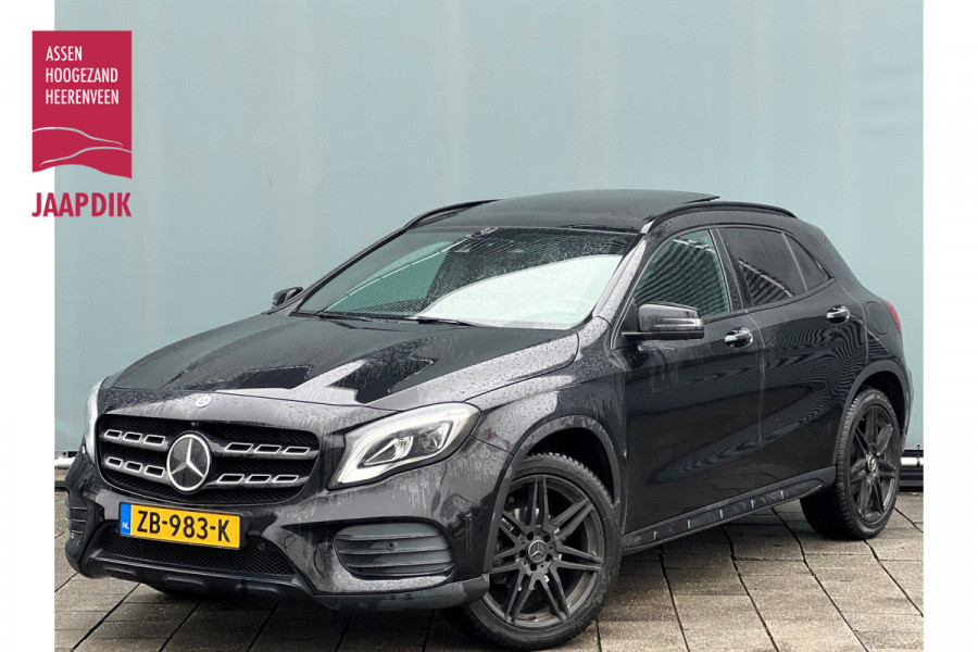 Mercedes-Benz GLA BWJ 2018 | 200 157PK Premium Plus AUTOMAAT | PANO DAK | CAMERA A | AMG-LINE | CLIMA | NAVI | STOELVERW | LEDER/ALCANTARA |