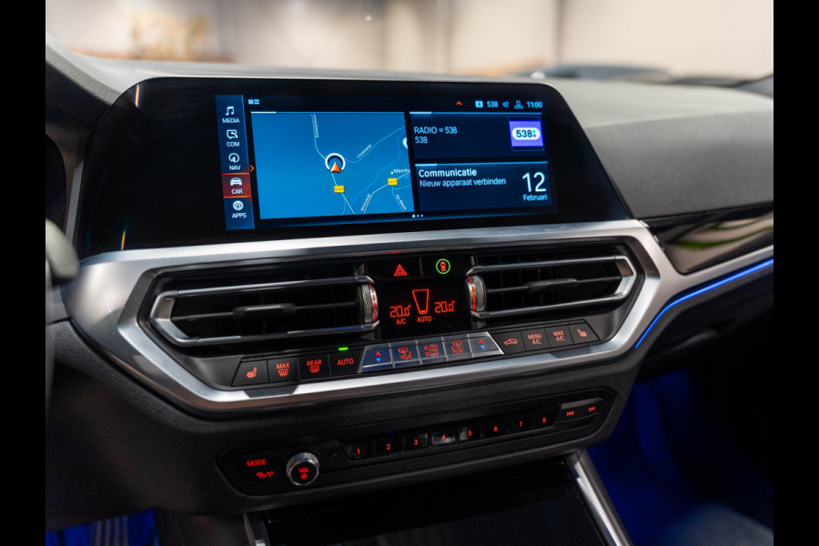 BMW 3-serie 320i M Pakket, Digi Dash, Apple Carplay, Android Auto, Navi, Ambiënte Light, Cruise, PDC, Led, Volledig Onderhouden