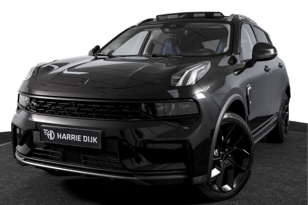 Lynk & Co 01 1.5 PHEV 261PK MY22 | Blackpakket | 360 Camera | 7.4 kWh Boordlader | S/K-panodak | Adapt. Cruise | Memory | Elek. klep | LM 20" |