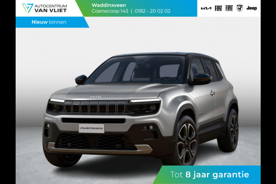 Jeep Avenger Summit 54 kWh | Uit voorraad leverbaar | Schuif/Kanteldak | Winter Pack | Infotainment&Convenience Pack | Warmtepomp