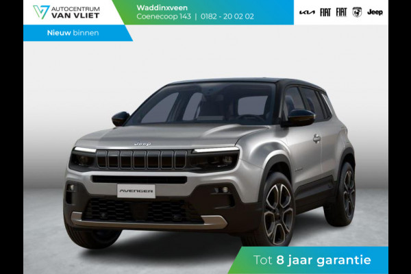 Jeep Avenger Summit 54 kWh | Uit voorraad leverbaar | Schuif/Kanteldak | Winter Pack | Infotainment&Convenience Pack | Warmtepomp