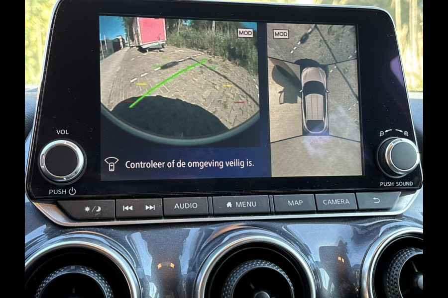 Nissan Juke 1.0 DIG-T N-Design | Half leder stof interieur | 360 graden camera | Navigatie |