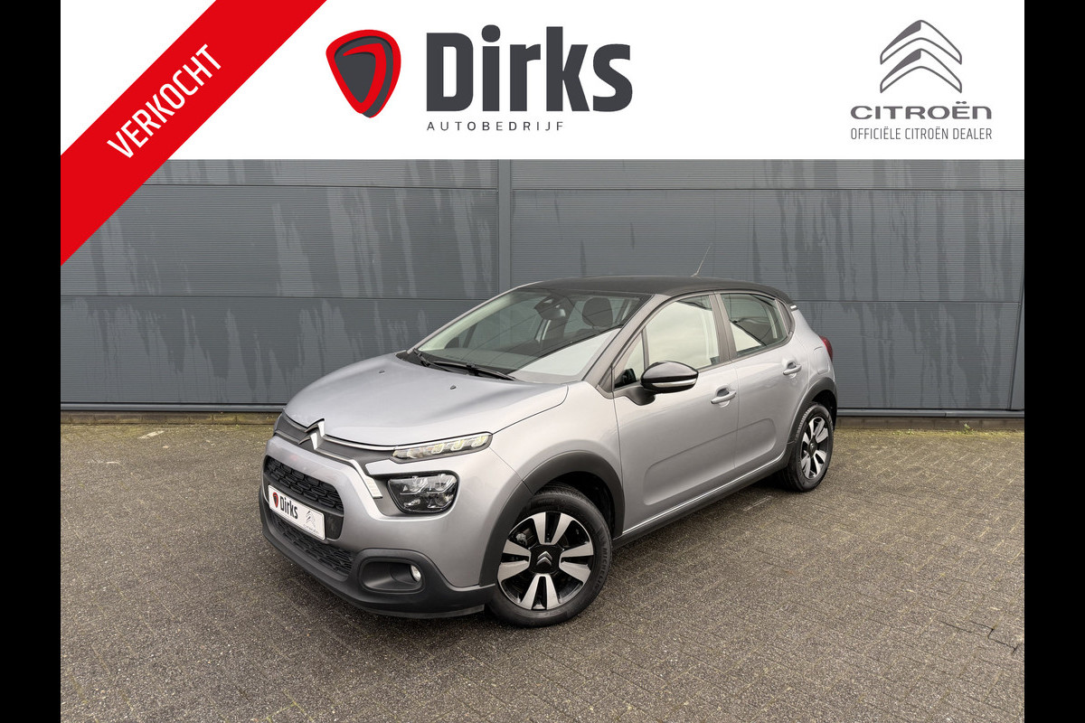 Citroën C3 110pk Shine (Automatische Airco - Navigatie - LED - Apple Carplay - Parkeersensoren - Lichtmetalen velgen)