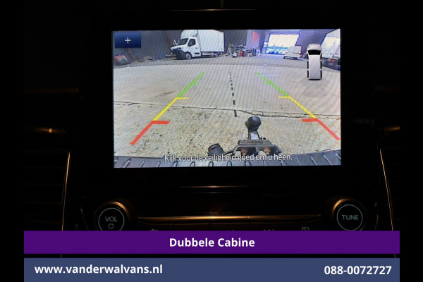 Ford Transit Custom 2.0 TDCI 130pk Automaat L2H1 Dubbele Cabine Euro6 Airco | 2x Zijdeur | 5-Zits | Navigatie | Camera LED, Cruisecontrol, Stoelverwarming, Verwarmde voorruit, Trekhaak, Parkeersensoren