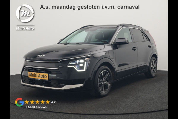 Kia Niro 1.6 GDi DynamicLine Plug In Hybrid 142pk Dealer O.H PHEV | Adaptive Cruise | Camera | Sportstoelen & Stuur Verwarmd | Keyless | Blis | Apple Carplay | Navigatie | Virtual | DAB | 16"L.M |