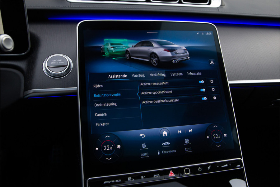 Mercedes-Benz S-Klasse AMG 63 S E Performance Premium Plus, Achterasbesturing, 802pk, Massage, Leder Exclusief