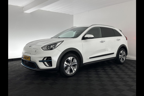 Kia e-Niro DynamicLine 64 kWh [ 3-Fase ] {SOH-100%} (INCL-BTW) Aut.*LEATHER-FABRIC | NAVI-FULLMAP | DAB+ | ADAPTIVE-CRUISE | CAMERA | HEATED-COMFORTSEATS | KEYLESS | DIGI-COCKPIT | SHIFT-PADDLES | CARPLAY | LANE-ASSIST | ...