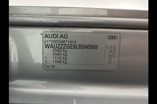 Audi e-tron 50 quattro Business edition 71 kWh [ 3-Fase ] {SOH-99%} (INCL.BTW) Aut. *HEATPUMP | FULL-LED | DIGI-COCKPIT | NAVI-FULLMAP | MEMORY-PACK |  COMFORTSEATS | KEYLESS | AUDI-SOUND | SHIFT-PADDLES | DAB+ | ECC | PDC | CRUISE | 20''ALU*
