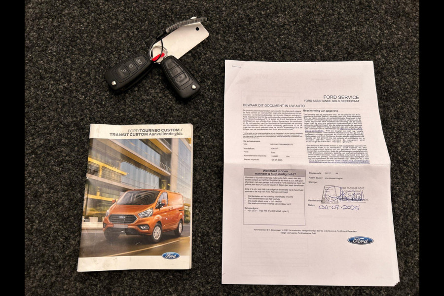 Ford Transit Custom 280 2.0 TDCI L1H1 Limited Automaat * Origineel Nederlands * Carplay Camera Lichtmetaal Voorruitverwarming