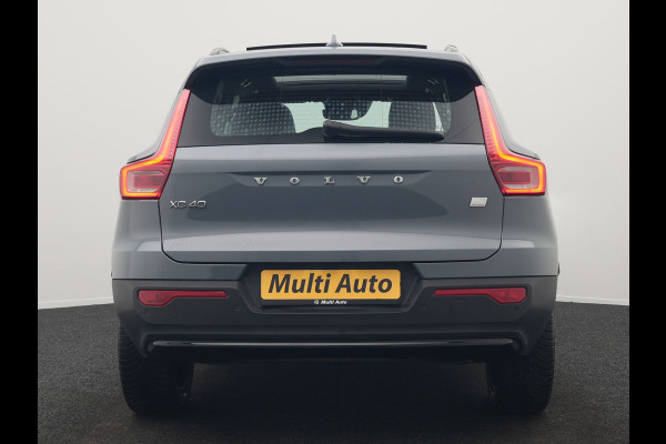 Volvo XC40 T5 Ultimate Dark Plug In Hybrid 263pk Dealer O.H. PHEV | Panodak | Adaptive Cruise | Camera | Alcantara Sportstoelen Memory & Verwarmd | Harman / Kardon | Stuur Verwarmd | Keyless | 19"L.M | Apple Carplay | Blis | Navigatie | DAB |