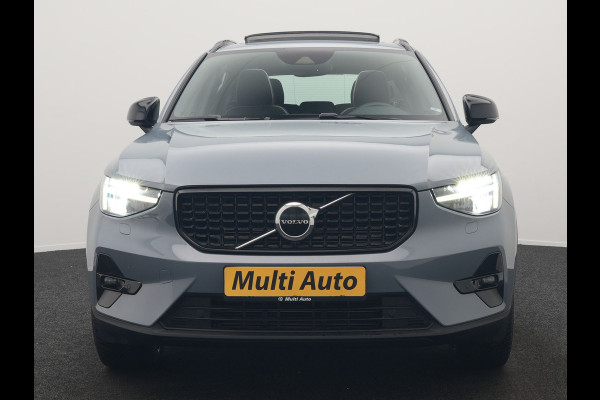Volvo XC40 T5 Ultimate Dark Plug In Hybrid 263pk Dealer O.H. PHEV | Panodak | Adaptive Cruise | Camera | Alcantara Sportstoelen Memory & Verwarmd | Harman / Kardon | Stuur Verwarmd | Keyless | 19"L.M | Apple Carplay | Blis | Navigatie | DAB |