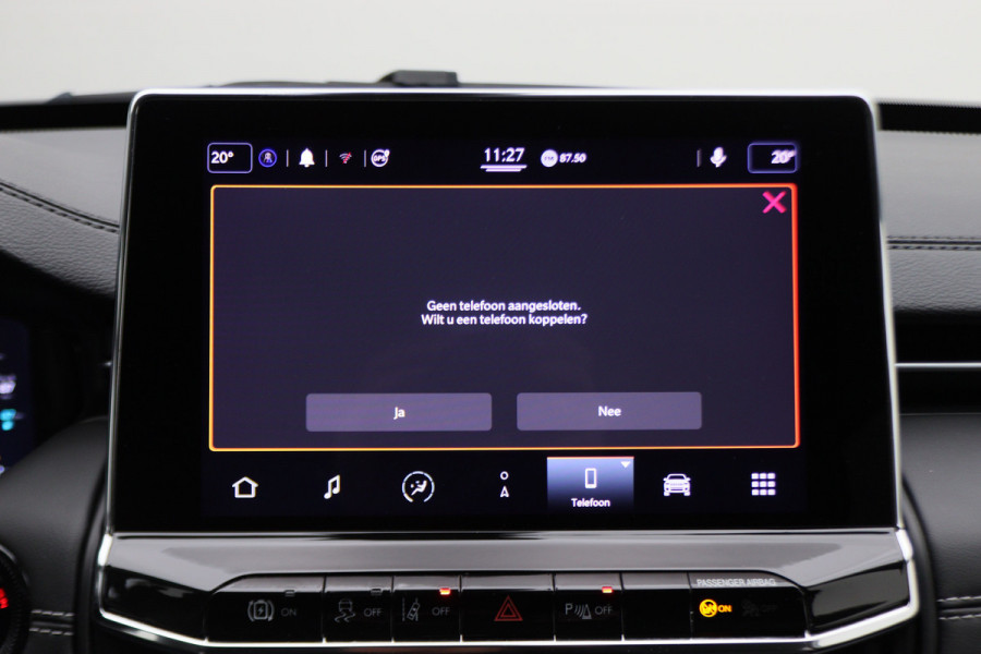 Jeep Compass 4xe 240 Plug-in Hybrid Electric S Leer, Virtual Cockpit, Camera, Apple Carplay, ACC, Rijstrooksensor, 19"