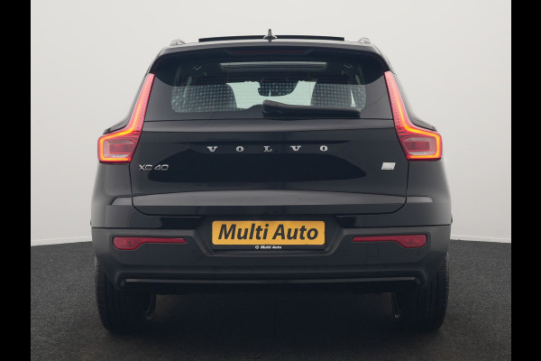 Volvo XC40 T5 Ultimate Dark Plug In Hybrid 293pk Dealer O.H. PHEV | Trekhaak Af Fabriek | Panodak | Adaptive Cruise | Camera | Alcantara Sporstoelen Memory & Verwarmd | Harman / Kardon | Stuur Verwarmd | Keyless | Apple Carplay | Navigatie | DAB |