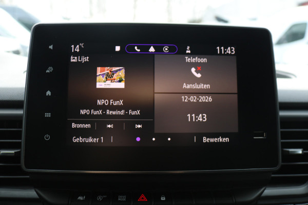 Renault Trafic 2.0 dCi 150pk L2 H1 Work Edition Automaat Airco Navigatie Trekhaak