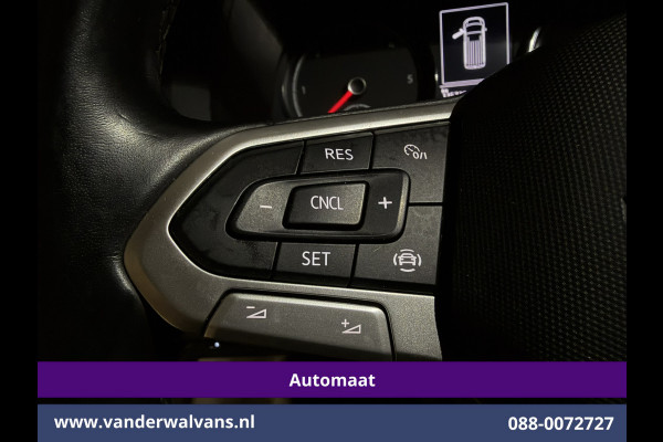 Volkswagen Transporter 2.0 TDI 150pk Automaat L1H1 Euro6 Airco | Navigatie | Camera | Cruisecontrol | Android Auto Parkeersensoren, Bijrijdersbank