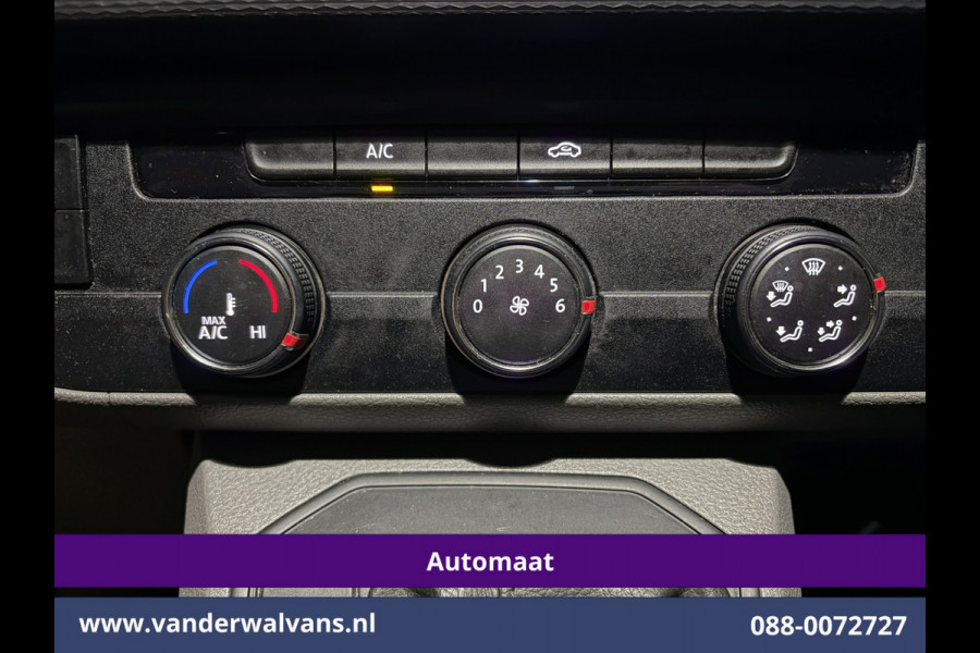 Volkswagen Transporter 2.0 TDI 150pk Automaat L1H1 Euro6 Airco | Navigatie | Camera | Cruisecontrol | Android Auto Parkeersensoren, Bijrijdersbank