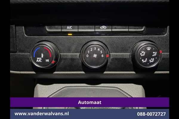 Volkswagen Transporter 2.0 TDI 150pk Automaat L1H1 Euro6 Airco | Navigatie | Camera | Cruisecontrol | Android Auto Parkeersensoren, Bijrijdersbank