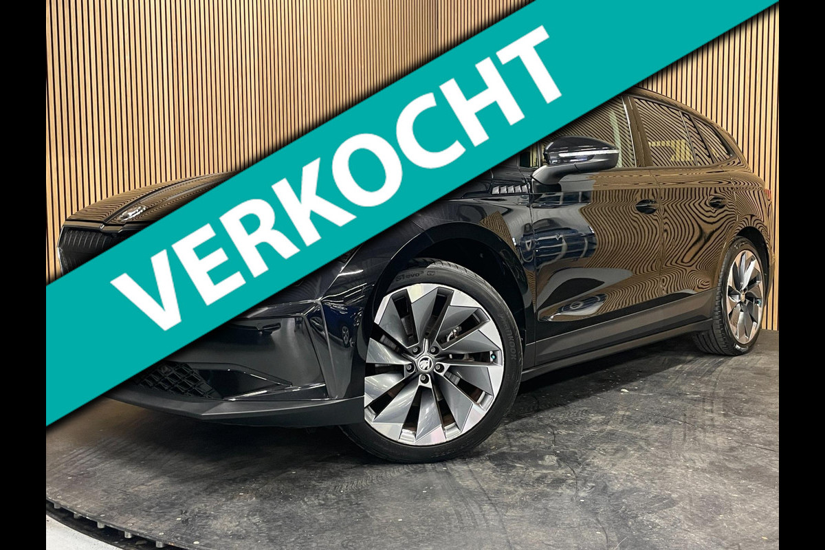 Škoda ENYAQ iV 60|90% SOH|VOLLEDER|PANO|ANDROID AUTO/APPLE CARPLAY|CAMERA|NAVIGATIE|STUURVERWARMING|NL-AUTO|NAP|1e EIG|INCL.BTW|