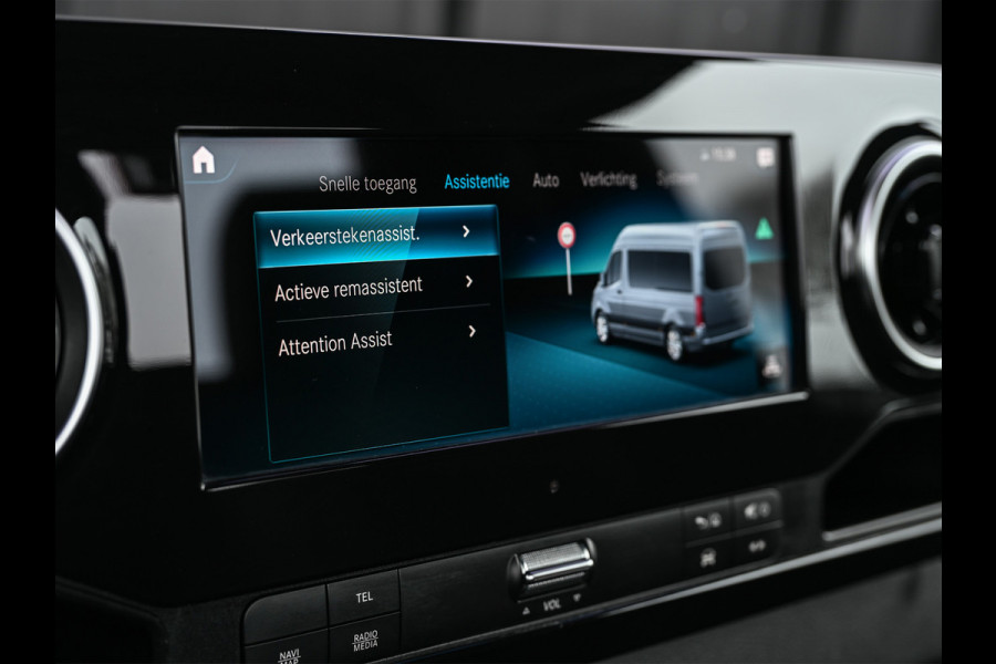 Mercedes-Benz Sprinter 519 3.0 CDI L3 EURO VI-D · NL Auto · Tijhof opbouw · Luchtvering · Trekhaak · Opbergvakken L+R · Distronic · Led · 6 Cillinder ·