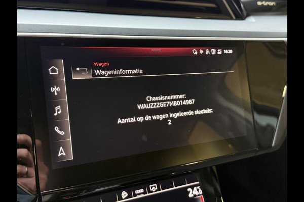 Audi e-tron 55 quattro edition 95 kWh | SoH 94% | 1e Eigenaar | Full LED | 20'' inch | Origineel NL