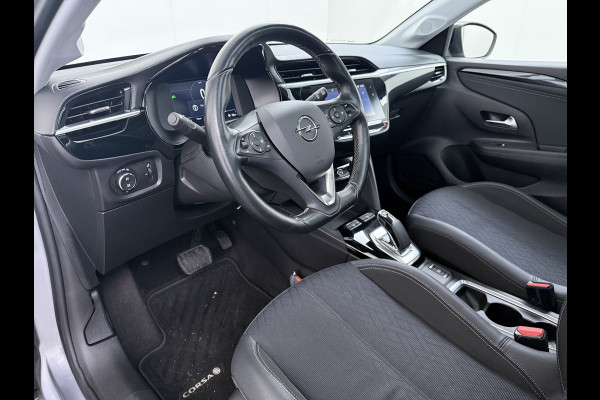 Opel CORSA-E Elegance 50kWh SOH 91% Panoramadak Adap.Cruise Warmtepomp 360°Camera Navi Ecc Apple Carplay Android Auto Pdc Lane Assist Lmv Privacy Glas Regen-Lichtsensor Led Keyless Zeer complete en keurig onderhouden Electrische Opel Corsa
