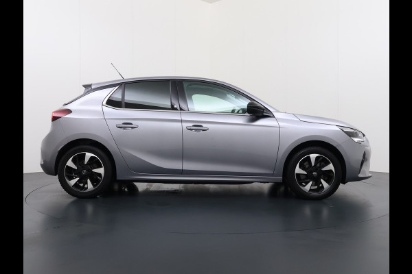 Opel CORSA-E Elegance 50kWh SOH 91% Panoramadak Adap.Cruise Warmtepomp 360°Camera Navi Ecc Apple Carplay Android Auto Pdc Lane Assist Lmv Privacy Glas Regen-Lichtsensor Led Keyless Zeer complete en keurig onderhouden Electrische Opel Corsa
