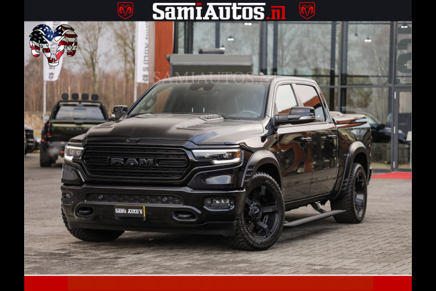 Dodge Ram LIMITED HULK PACK | BLACK OPS | BTW VRIJ MARGE | 5.7 V8 HEMI | BOM VOL | CREW CAB 5 PERSOONS | DUBBELE CABINE | GRIJSKENTEKEN | DC | BTW EN BPM VRIJ !!