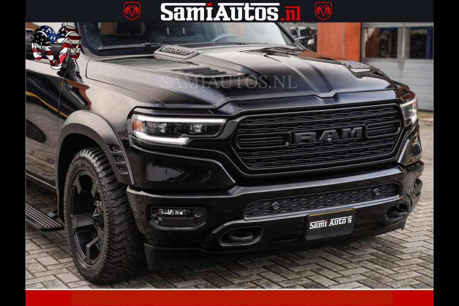 Dodge Ram LIMITED HULK PACK | BLACK OPS | BTW VRIJ MARGE | 5.7 V8 HEMI | BOM VOL | CREW CAB 5 PERSOONS | DUBBELE CABINE | GRIJSKENTEKEN | DC | BTW EN BPM VRIJ !!