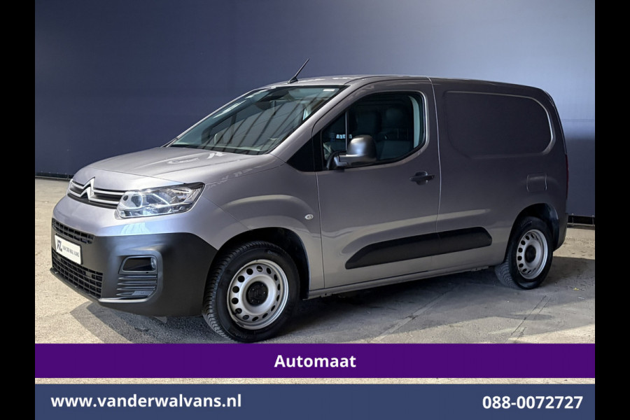 Citroën Berlingo 1.5 BlueHDI 131pk Automaat L1H1 Inrichting Euro6 Airco | 3-Zits | Apple Carplay | Cruisecontrol Android Auto, Parkeersensoren, bijrijdersbank