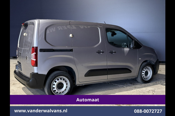 Citroën Berlingo 1.5 BlueHDI 131pk Automaat L1H1 Inrichting Euro6 Airco | 3-Zits | Apple Carplay | Cruisecontrol Android Auto, Parkeersensoren, bijrijdersbank
