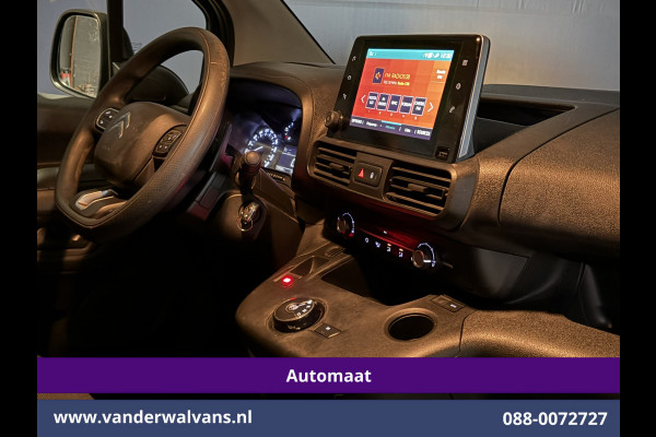 Citroën Berlingo 1.5 BlueHDI 131pk Automaat L1H1 Inrichting Euro6 Airco | 3-Zits | Apple Carplay | Cruisecontrol Android Auto, Parkeersensoren, bijrijdersbank