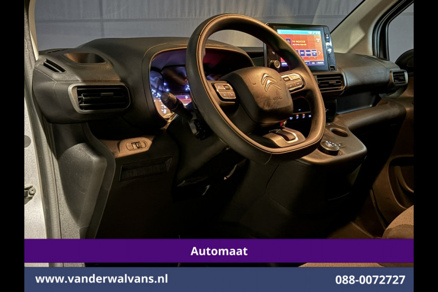 Citroën Berlingo 1.5 BlueHDI 131pk Automaat L1H1 Inrichting Euro6 Airco | 3-Zits | Apple Carplay | Cruisecontrol Android Auto, Parkeersensoren, bijrijdersbank