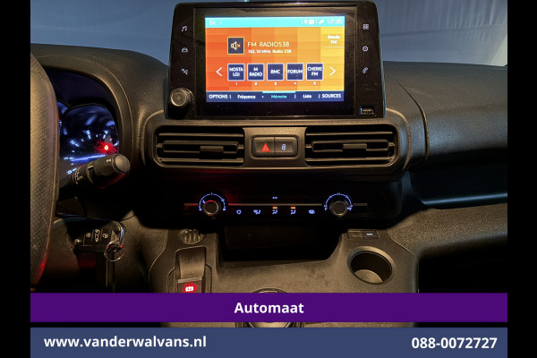 Citroën Berlingo 1.5 BlueHDI 131pk Automaat L1H1 Inrichting Euro6 Airco | 3-Zits | Apple Carplay | Cruisecontrol Android Auto, Parkeersensoren, bijrijdersbank