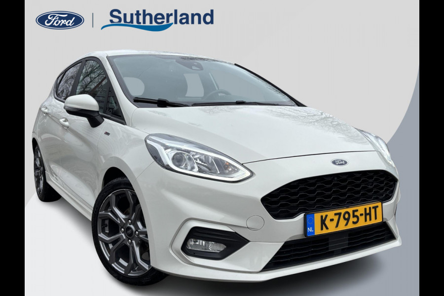Ford Fiesta 1.0 EcoBoost ST-Line 95pk | Cruise control | Apple Carplay, Android auto | 17 inch velgen | 5 deurs | Climate control