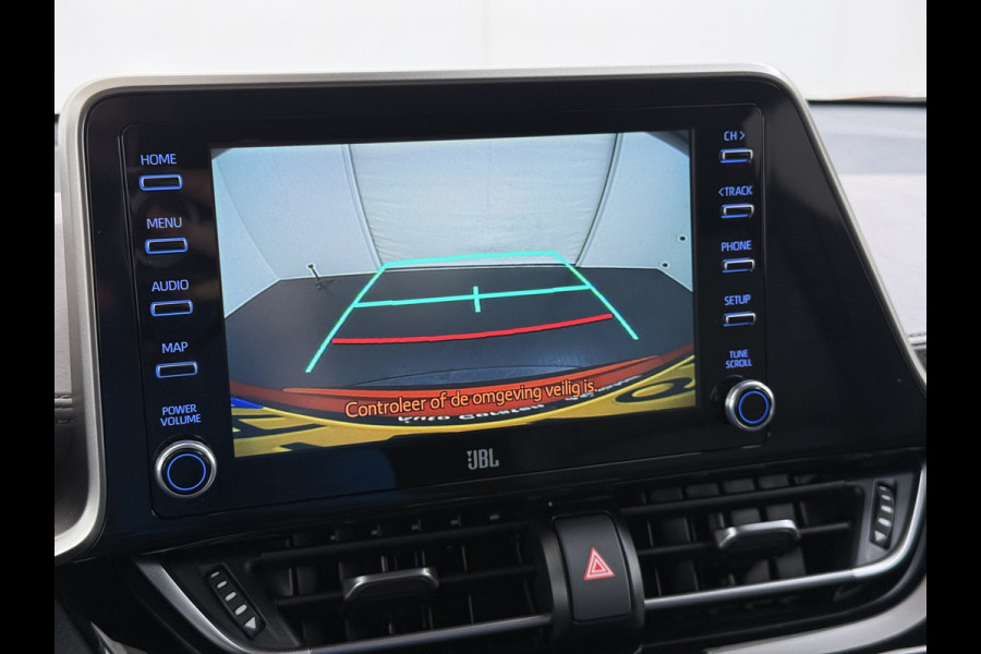 Toyota C-HR 2.0I 184PK Hybrid Automaat Leder Navi Ecc Camera Pdc JBL®-Audio Stoelverwarming Adap.Cruise Launch Edition Apple Carplay Android Auto Elek.Stoelen Lmv 18" Privacy Glas Isofix DAB Miracast™ Led Lane Assist Regen-Lichtsensor 1e Eigenaar Origineel Nederlandse Auto Dealeronderhouden