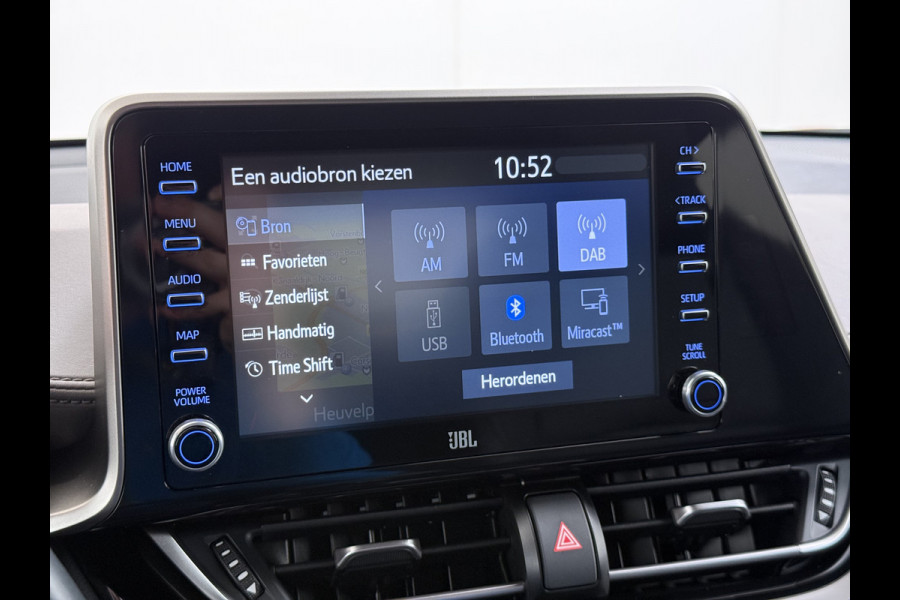 Toyota C-HR 2.0I 184PK Hybrid Automaat Leder Navi Ecc Camera Pdc JBL®-Audio Stoelverwarming Adap.Cruise Launch Edition Apple Carplay Android Auto Elek.Stoelen Lmv 18" Privacy Glas Isofix DAB Miracast™ Led Lane Assist Regen-Lichtsensor 1e Eigenaar Origineel Nederlandse Auto Dealeronderhouden