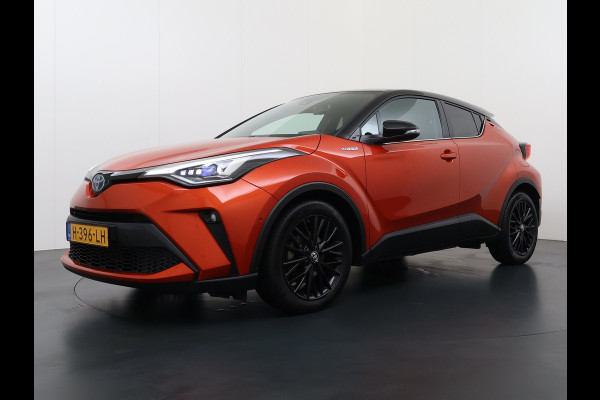 Toyota C-HR 2.0I 184PK Hybrid Automaat Leder Navi Ecc Camera Pdc JBL®-Audio Stoelverwarming Adap.Cruise Launch Edition Apple Carplay Android Auto Elek.Stoelen Lmv 18" Privacy Glas Isofix DAB Miracast™ Led Lane Assist Regen-Lichtsensor 1e Eigenaar Origineel Nederlandse Auto Dealeronderhouden