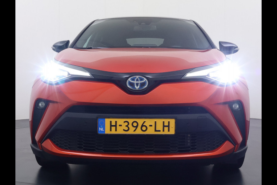 Toyota C-HR 2.0I 184PK Hybrid Automaat Leder Navi Ecc Camera Pdc JBL®-Audio Stoelverwarming Adap.Cruise Launch Edition Apple Carplay Android Auto Elek.Stoelen Lmv 18" Privacy Glas Isofix DAB Miracast™ Led Lane Assist Regen-Lichtsensor 1e Eigenaar Origineel Nederlandse Auto Dealeronderhouden