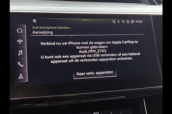 Audi e-tron Sportback 55 quattro Business edition Plus 95 kWh (PANO, STOELVERWARMING, LUCHTVERING, CARPLAY, PARKEERSENSOREN)