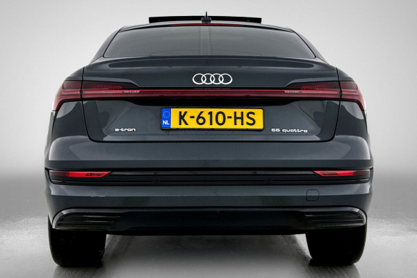 Audi e-tron Sportback 55 quattro Business edition Plus 95 kWh (PANO, STOELVERWARMING, LUCHTVERING, CARPLAY, PARKEERSENSOREN)