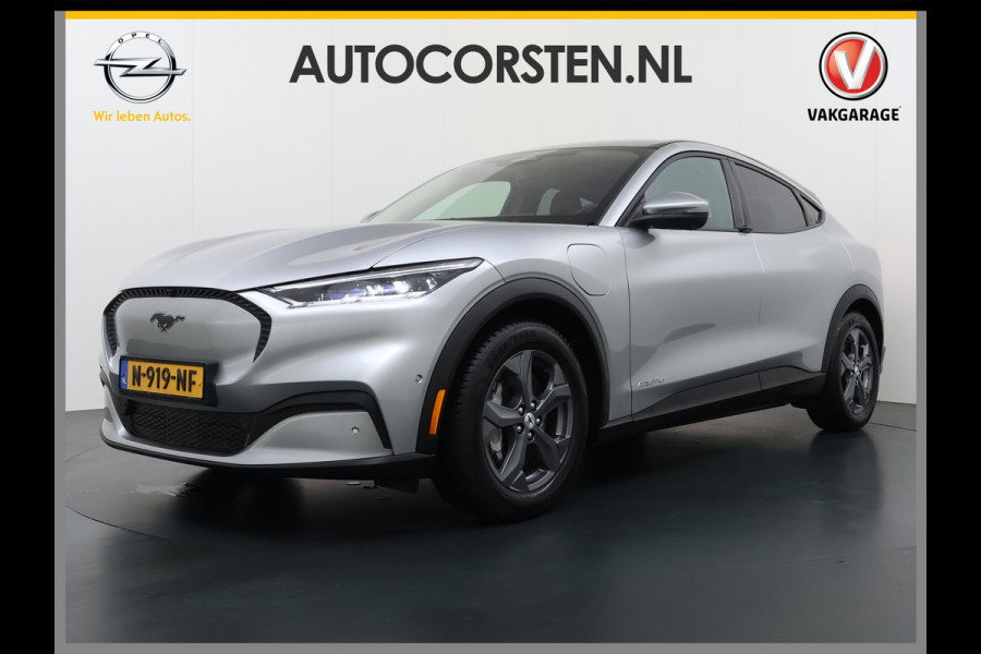 Ford Mustang Mach-E deze RWD 75kWh B&O®-Audio Panoramadak Leer+Elektr+Memory 360°Topview-Camera Adaptive Cruise Apple Carplay 18" Elektr.A-Kl DAB Lane-Assist Keyless-go Autonomous Emergency Braking 1e Eigenaar Origineel Nederlandse Auto