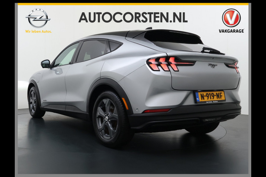 Ford Mustang Mach-E deze RWD 75kWh B&O®-Audio Panoramadak Leer+Elektr+Memory 360°Topview-Camera Adaptive Cruise Apple Carplay 18" Elektr.A-Kl DAB Lane-Assist Keyless-go Autonomous Emergency Braking 1e Eigenaar Origineel Nederlandse Auto