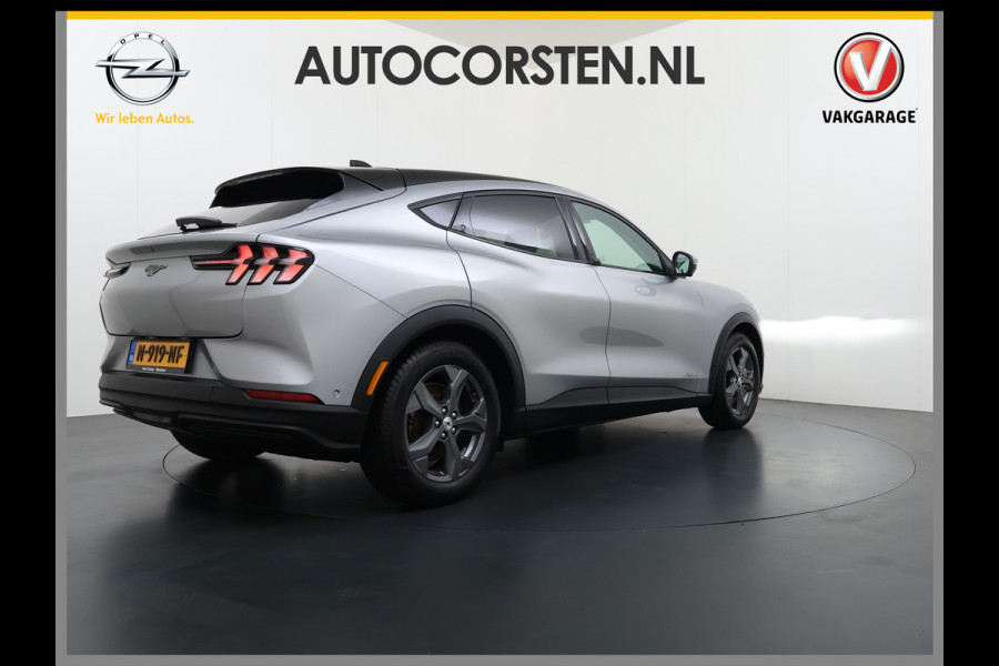 Ford Mustang Mach-E deze RWD 75kWh B&O®-Audio Panoramadak Leer+Elektr+Memory 360°Topview-Camera Adaptive Cruise Apple Carplay 18" Elektr.A-Kl DAB Lane-Assist Keyless-go Autonomous Emergency Braking 1e Eigenaar Origineel Nederlandse Auto
