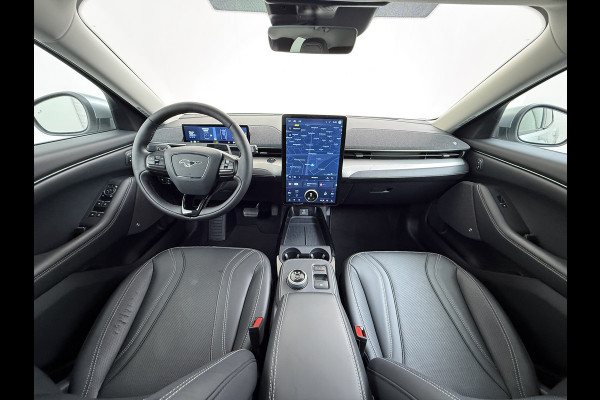 Ford Mustang Mach-E deze RWD 75kWh B&O®-Audio Panoramadak Leer+Elektr+Memory 360°Topview-Camera Adaptive Cruise Apple Carplay 18" Elektr.A-Kl DAB Lane-Assist Keyless-go Autonomous Emergency Braking 1e Eigenaar Origineel Nederlandse Auto