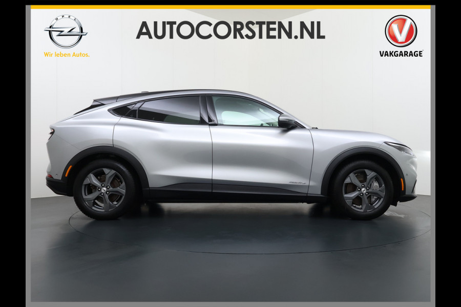 Ford Mustang Mach-E deze RWD 75kWh B&O®-Audio Panoramadak Leer+Elektr+Memory 360°Topview-Camera Adaptive Cruise Apple Carplay 18" Elektr.A-Kl DAB Lane-Assist Keyless-go Autonomous Emergency Braking 1e Eigenaar Origineel Nederlandse Auto
