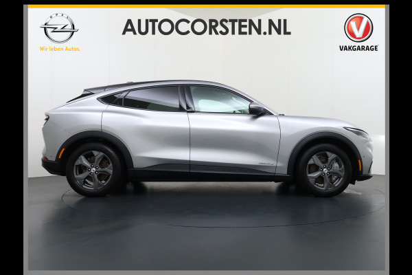 Ford Mustang Mach-E deze RWD 75kWh B&O®-Audio Panoramadak Leer+Elektr+Memory 360°Topview-Camera Adaptive Cruise Apple Carplay 18" Elektr.A-Kl DAB Lane-Assist Keyless-go Autonomous Emergency Braking 1e Eigenaar Origineel Nederlandse Auto