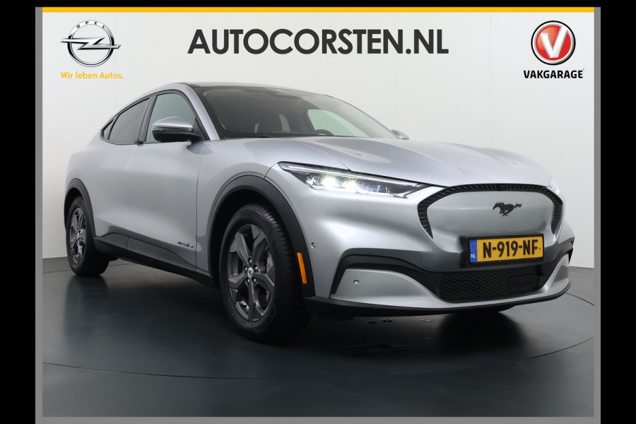 Ford Mustang Mach-E deze RWD 75kWh B&O®-Audio Panoramadak Leer+Elektr+Memory 360°Topview-Camera Adaptive Cruise Apple Carplay 18" Elektr.A-Kl DAB Lane-Assist Keyless-go Autonomous Emergency Braking 1e Eigenaar Origineel Nederlandse Auto