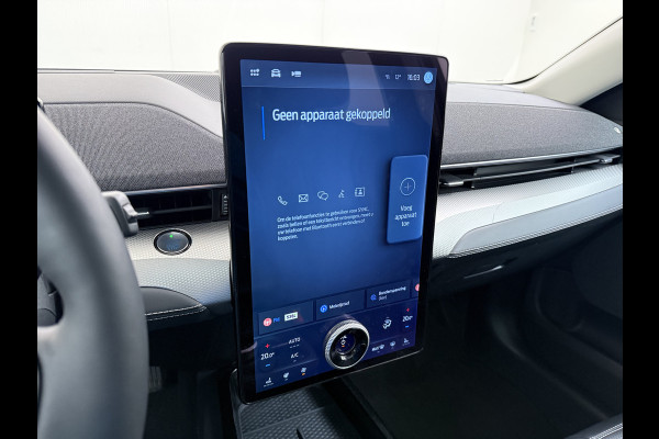 Ford Mustang Mach-E deze RWD 75kWh B&O®-Audio Panoramadak Leer+Elektr+Memory 360°Topview-Camera Adaptive Cruise Apple Carplay 18" Elektr.A-Kl DAB Lane-Assist Keyless-go Autonomous Emergency Braking 1e Eigenaar Origineel Nederlandse Auto