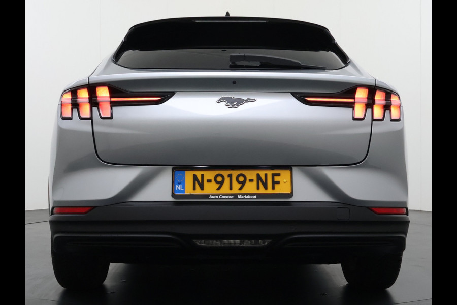 Ford Mustang Mach-E deze RWD 75kWh B&O®-Audio Panoramadak Leer+Elektr+Memory 360°Topview-Camera Adaptive Cruise Apple Carplay 18" Elektr.A-Kl DAB Lane-Assist Keyless-go Autonomous Emergency Braking 1e Eigenaar Origineel Nederlandse Auto